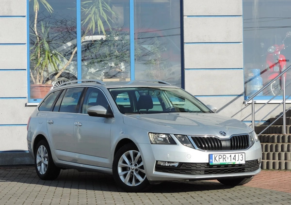 Skoda Octavia cena 47970 przebieg: 188000, rok produkcji 2019 z Bieruń małe 254